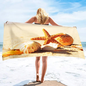 Beach Seashell Starfish Sea Ocean  Towels